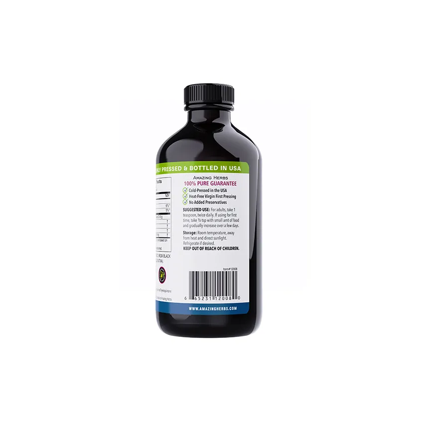 PREMIUM Black Seed Oil 8oz - Image 2