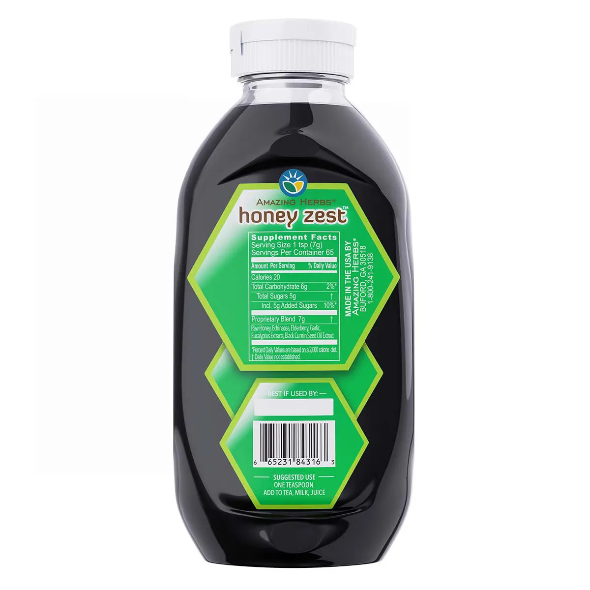 HoneyZest IMMUNE BOOST Bottle 16oz - Image 2